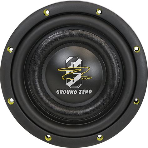 Ground Zero Gzhw Spl D Flat Subwoofer Flach