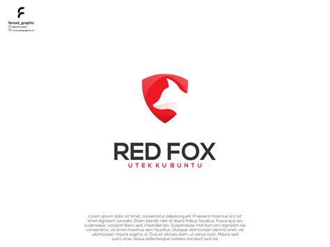 Red Fox Logo by fathan on Dribbble