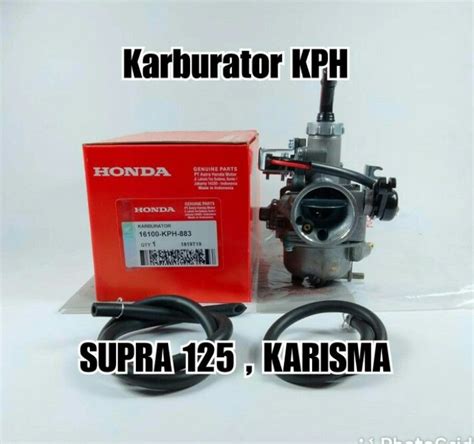 KARBURATOR CARBURATOR HONDA SUPRA 125 KARISMA KPH KUALITAS ASLI