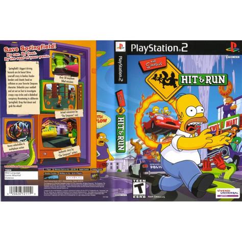 The Simpsons Hit And Run Jogos Ps2