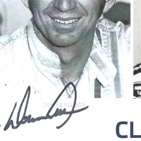 Signed 2024 Donnie Allisonchad Knaus Hall Of Fame Inductees 1 19 24