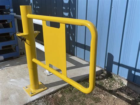 Metal Pedestrian Security Gates for Industrial Safety | Plymouth Industries