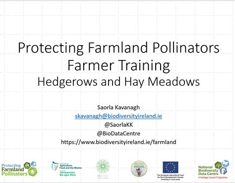 Protecting Farmland Pollinators National Biodiversity Data Centre