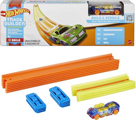 Hot Wheels Track Builder Paquete B Sico De Pista Pista De Juguete Para