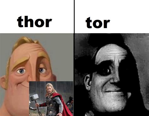 Thor El Del Martillo Tor Navegador Donde Hacen Cosas Ilegales Meme