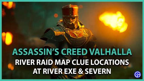 AC Valhalla: River Raid Map Clue Locations River Exe & River Severn