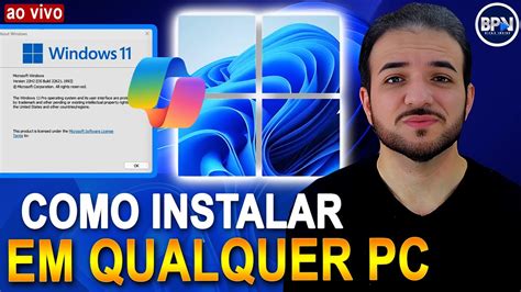 Como Instalar O Windows Em Qualquer Pc Copilot E Sem Requesitos