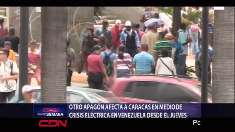 Otro Apagón Afecta A Caracas En Medio De Una Crisis Eléctrica En