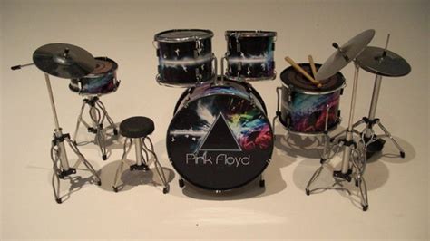 Nick Mason Pink Floyd Miniature Drum Kit RGM324 by Paulasframes