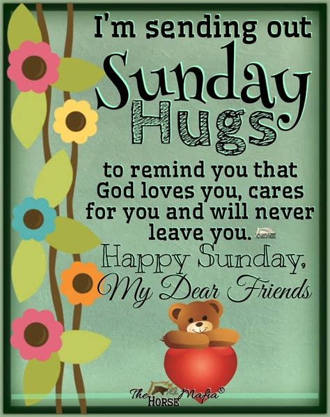 I'm Sending Out Sunday Hugs Pictures, Photos, and Images for Facebook, Tumblr, Pinterest, and ...