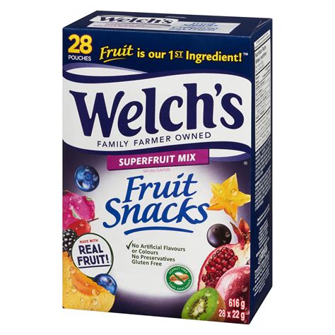 Welch’s Fruit Snacks Super Fruits 28pk | Fruitfull Offices