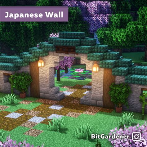 Minecraft Japanese Garden