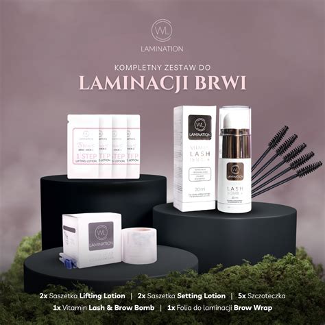 Zestaw Do Laminacji Brwi Wl Brow Lamination Sklep Wonder Lashes