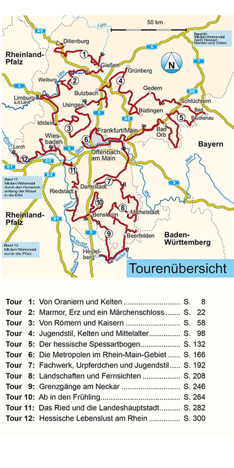 Reisef Hrer Mit Dem Wohnmobil Nach Hessen Mitte Und S Den Womo Verlag