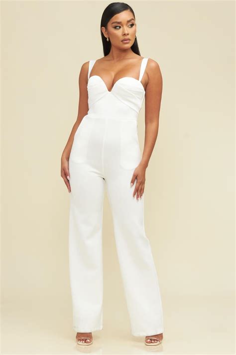 Vestido Jumpsuit Escote Coraz N Casa Novia