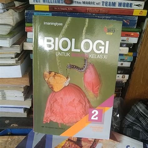 Jual Biologi Untuk Sma Kelas Xi Irnaningtyas Penerbit Erlangga