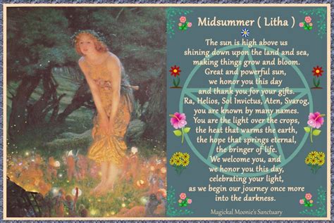 Pin By The Mystics Emporium On Litha Summer Solstice Midsummer