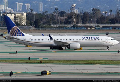 Aircraft Photo Of N27509 Boeing 737 9 Max 9 United Airlines