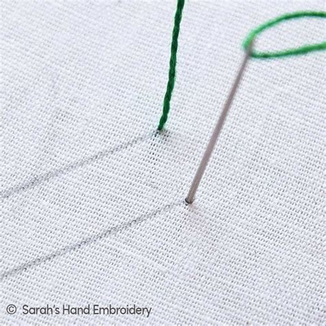 How To Do The Surface Satin Stitch Sarah S Hand Embroidery Tutorials