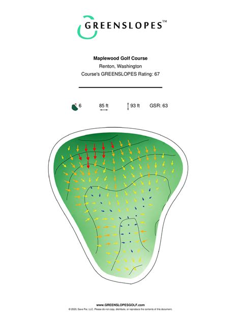 Maplewood Golf Course - Renton – GREENSLOPES Golf