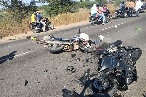 Three Killed In Road Accident Accident आरक्षक सहित काका भतीजे की