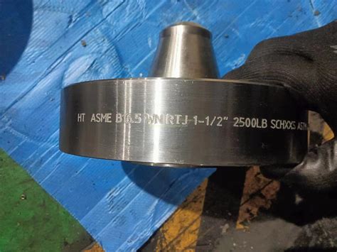 Asme B165 Wn Rtj 1 12 2500lb Schxxs Astm A350 Lf2 Flange Candn Inustiralhuitong Limtied Is