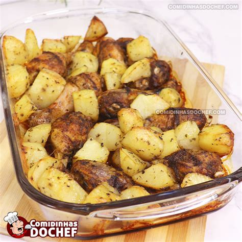 Receitas Batatas Assada No Forno Comidinhas Do Chef