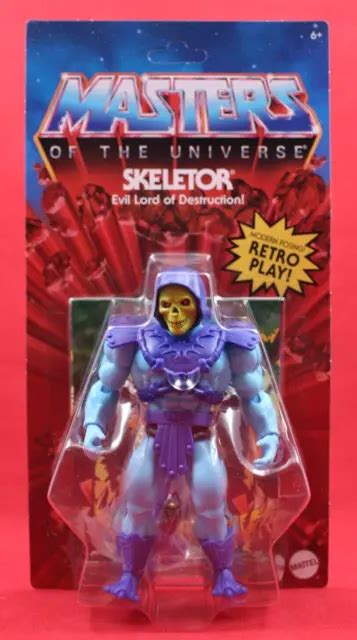 FIGURINE ARTICULÉE SQUELETTE MOTU Masters of the Universe Origins He