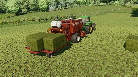 Hesston 4900 Baler V10 Fs22 Mod Farming Simulator 22 Mod