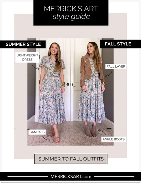 Ways To Transition An Outfit From Summer To Fall Merrick S Art