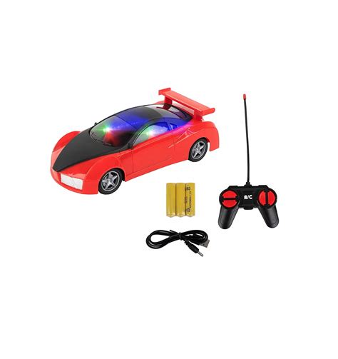 Chargebale Plastic Racing Car for Kids with Remote Control, and 3D ...