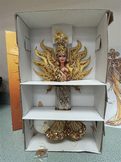 Goddess Of The Sun Bob Mackie Barbie Doll 1995 Mattel 14056 Nrfb Ebay