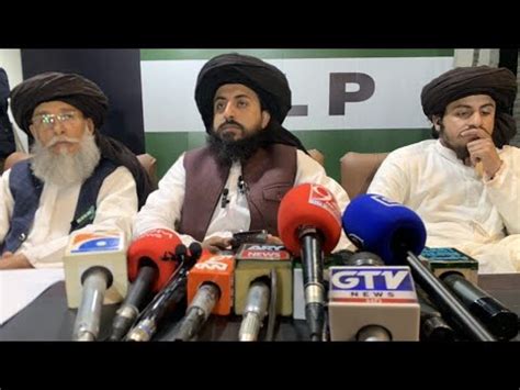 Hafiz Saad Hussain Rizvi Press Conference General Election Tlp