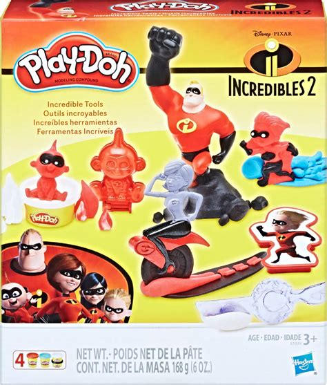 Best Buy: Play-Doh Play-Doh Disney/Pixar Incredibles 2 Incredible Tools ...