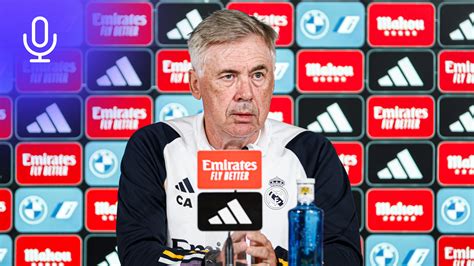 Carlo Ancelotti Pre Real Madrid Real Sociedad Rueda De Prensa Completa