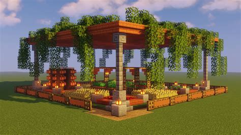 Jardin Minecraft Superbe Chalet Minecraft Minecraft Farmen Plantas