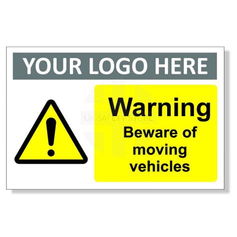 Warning Beware Of Moving Vehicles Sign Uk Safety Store