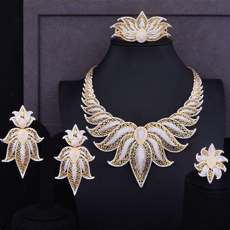 GODKI Luxury Crown Leaf Leaves Jewelry Sets Wedding Red Cubic Zirconia