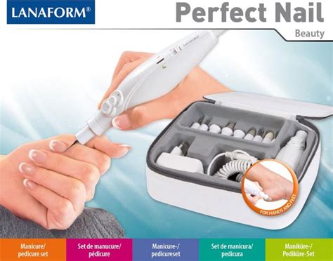 Многофункционален комплект за маникюр и педикюр LANAFORM Perfect nail