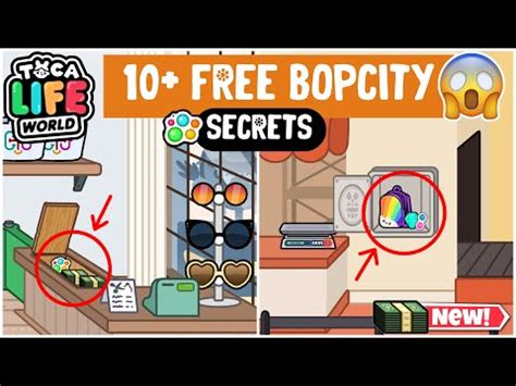 All New Free Bopcity Secrets In Tocalifeworld Toca Boca Secrets