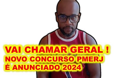 Novo Edital Da Pmerj Anunciado Vai Chamar Geral Youtube