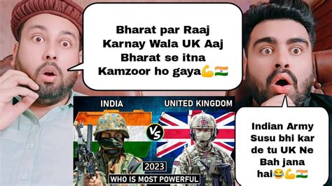 India Vs UK Military Power Comparison 2023 Pakistani Reaction YouTube