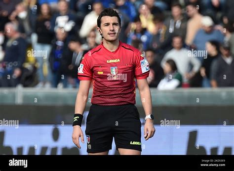 The Referee Alessandro Prontera During The Italian Soccer Serie B Match