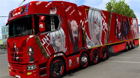 ETS2 ANIME SKIN YAKUZA 2022 1 43 ETS 2