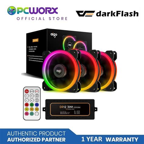 Darkflash Dr Pro In Mm Addressable Rgb Led Case Fan Chassis