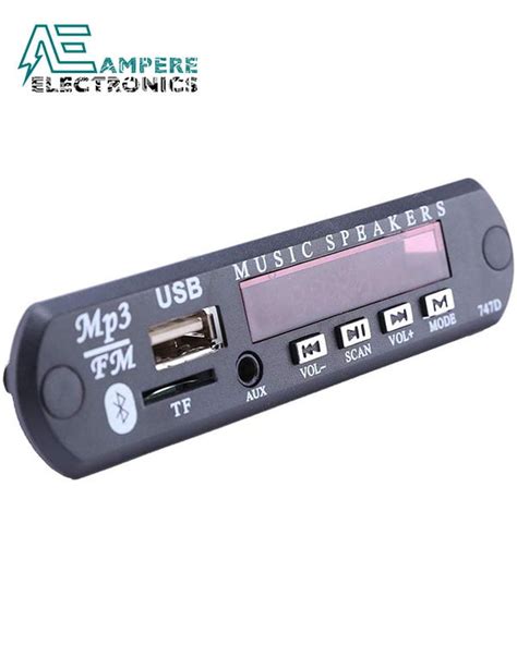 Bluetooth Mp3 Module With USB SD Card And Radio Ampere Electronics