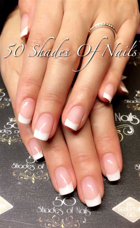 Bio Sculpture Gel French Manicure Gel French Manicure French Manicure Nails Nail Manicure