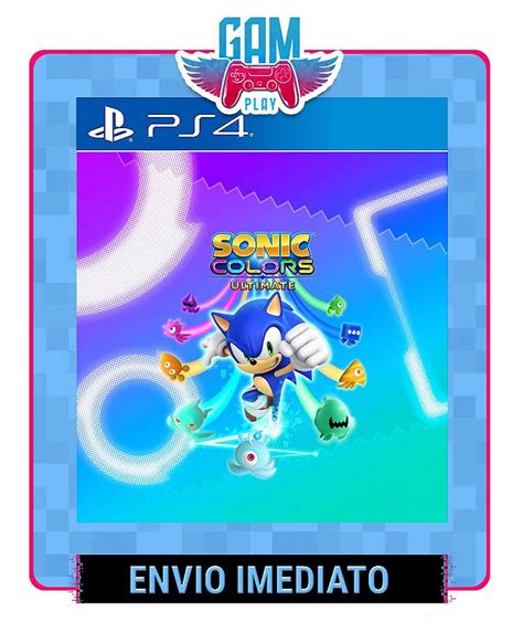 Sonic Colors Ultimate Playstation 4 Edição Padrão Midia Digital