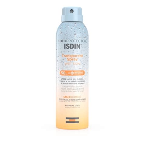 Isdin Fotoprotector Transparent Spray Wet Skin Fps Ml