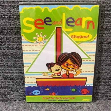 See And Learn Shapes Dvd 2006 Preschool Kindergarten Early Learning Digiview 842718000992 Ebay